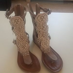 Gladiator sandals! Gently used